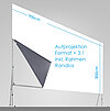 Leinwand Panorama Aufprojektion Stumpfl FullWhite, 900 x 300 cm (inkl. Rahmen & Koffer) 0